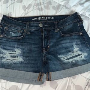 american eagle jean shorts